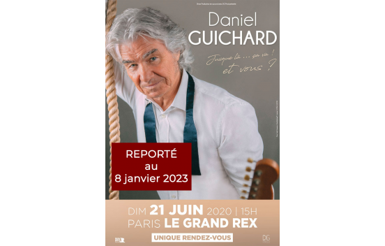 Daniel Guichard au Grand Rex pour la fête de la musique